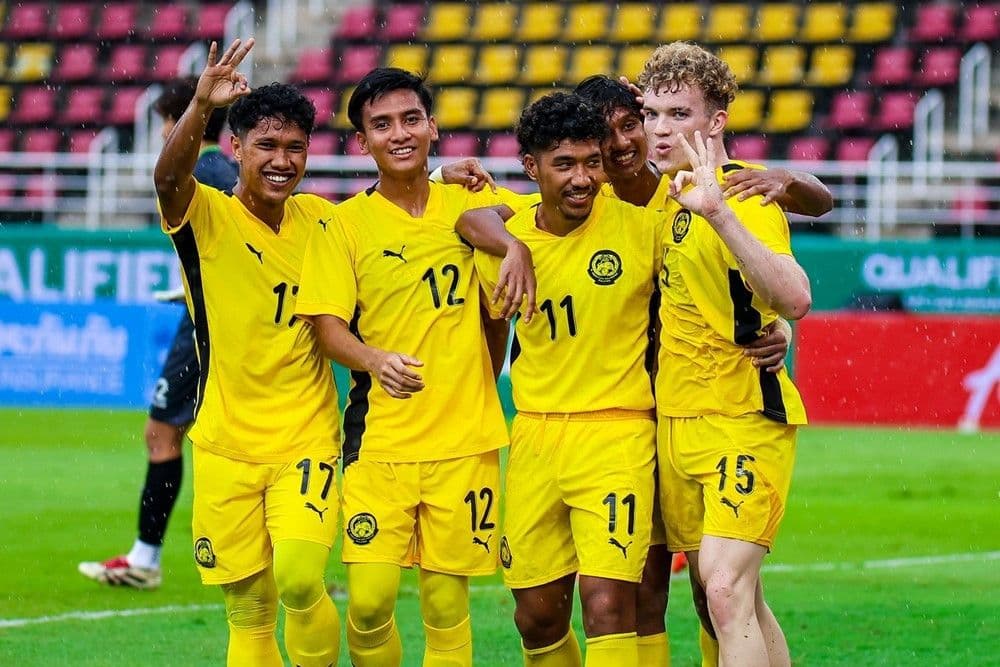 U23 Malaysia ăn mừng chiến thắng đậm 7-0, cho thấy sức mạnh đáng gờm trước trận đấu quyết định với U23 Thái Lan