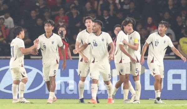 U23 Thái Lan ăn mừng bàn mở tỷ số, tạo áp lực lớn lên U23 Indonesia