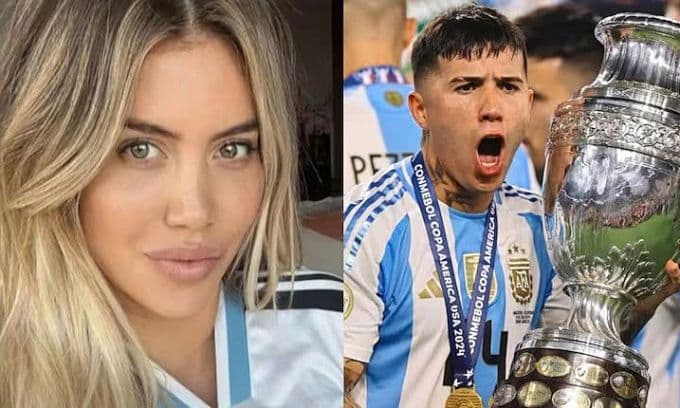 Wanda Nara và Enzo Fernandez, hai nhân vật trung tâm trong các tin đồn gây chấn động làng giải trí và bóng đá.