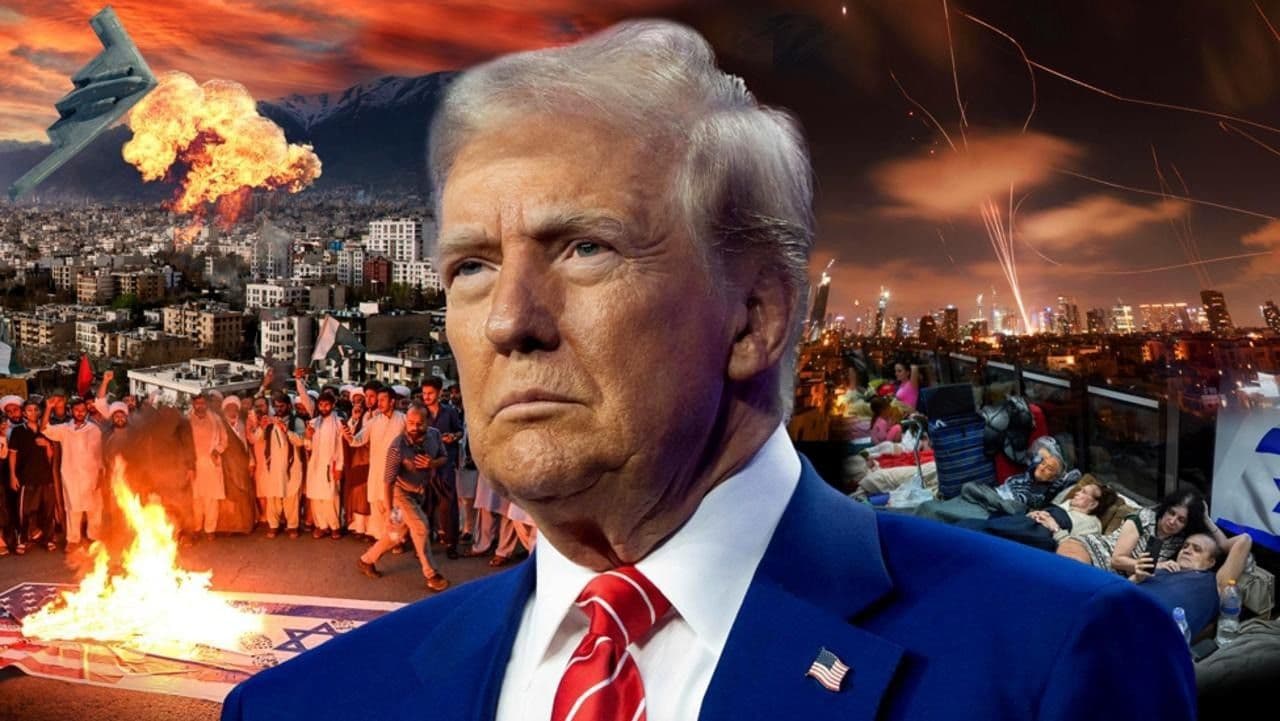 Xung đột Israel - Iran bước sang giai đoạn mới sau khi ông Trump ra lệnh ném bom cơ sở hạt nhân Iran. Ảnh: The Australian